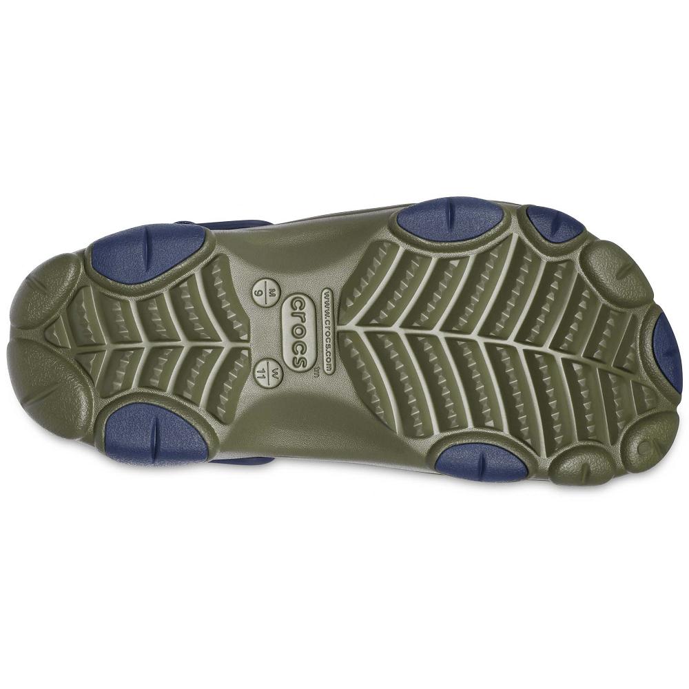 Olive Women's Crocs Classic All-Terrain Clogs | NZ 0067GSOL